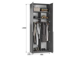  Шкаф распашной Лорена Пакс 2