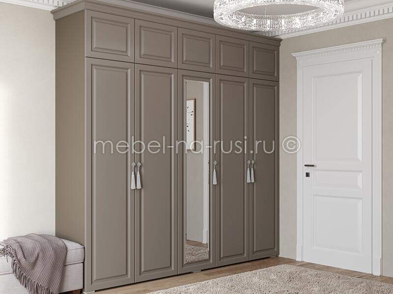 Шкаф распашной с антресолью Женева 5 П23043