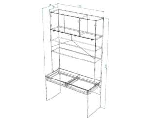 Компьютерный стол Дилар 13
