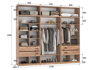 Шкаф распашной Тайлер 6