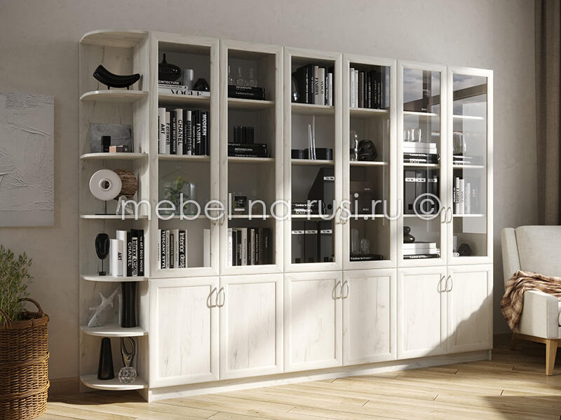 Книжный шкаф  Гала 6.6.1 У