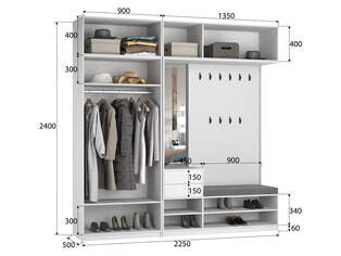 Прихожая Тайлер 4