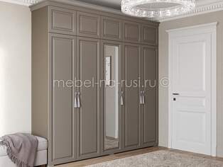 Шкаф распашной с антресолью Женева 5 П23043