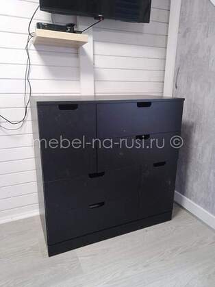 Комод Генри 12 Black