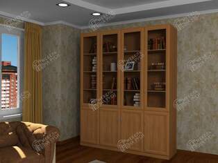 Книжный шкаф  Гала 4.4  