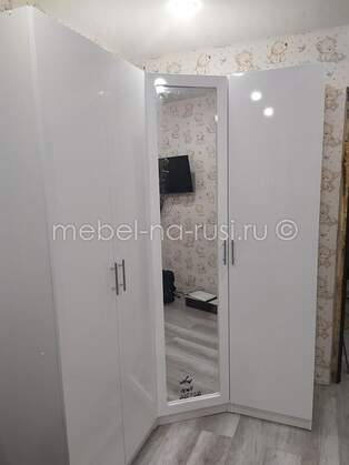 Шкаф угловой Меркурий люкс 2