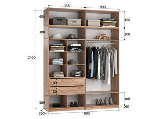 Шкаф распашной Тайлер 4