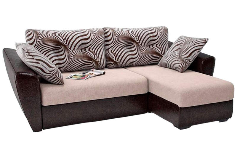 Диван Амстердам угловой Camel print