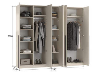 Шкаф распашной Лорена Пакс 9