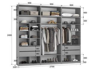 Шкаф распашной Тайлер 6