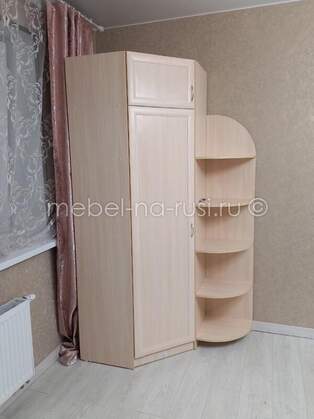 (И) распашной шкаф (угловой)