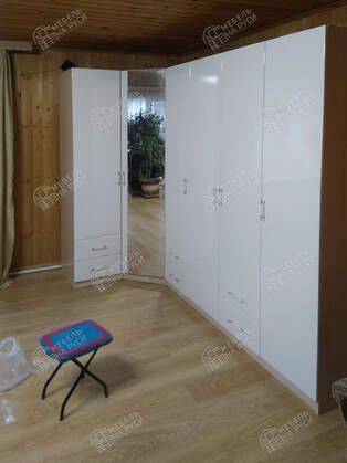 Шкаф угловой Меркурий люкс 9