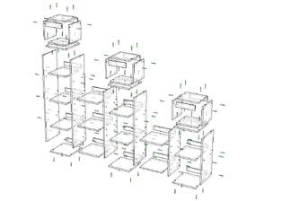 Стеллаж Тобот 6