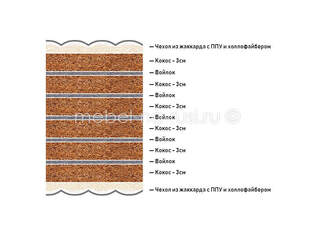 Матрас Lineaflex Anatomica Dalia