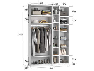 Шкаф распашной Тайлер 3