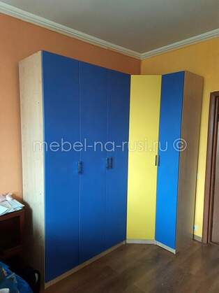 Шкаф угловой Меркурий люкс 3